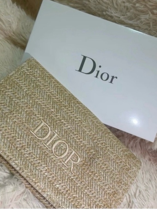 Dior Handbags - New Dior Beauty Woven Flipped Cosmetic Pouch